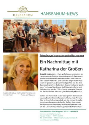 Ein Nachmittag mit Katharina der Großen