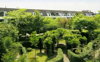 Der Dachpark im Sommer Hanseanum Krefeld